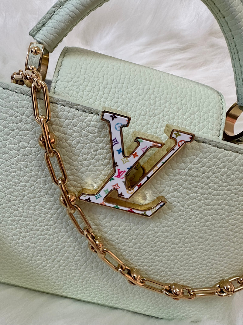Brand New Limited Louis Vuitton x TM Capucines Mini Bag