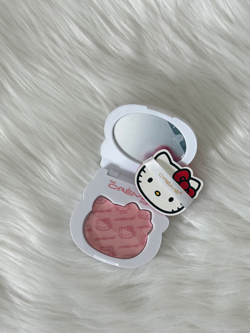 Creme X Hello Kitty Mattifying Blotting Paper and Reusable Mirror Compact