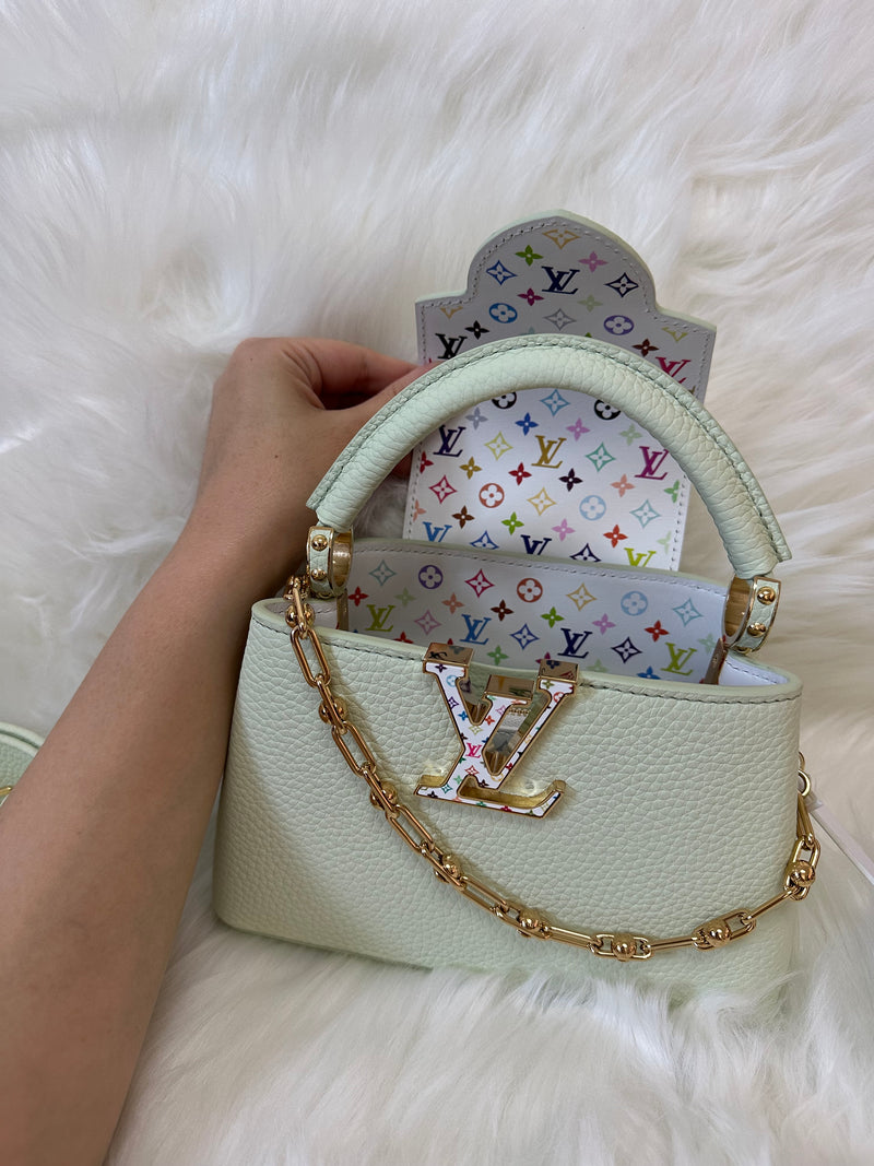 Brand New Limited Louis Vuitton x TM Capucines Mini Bag