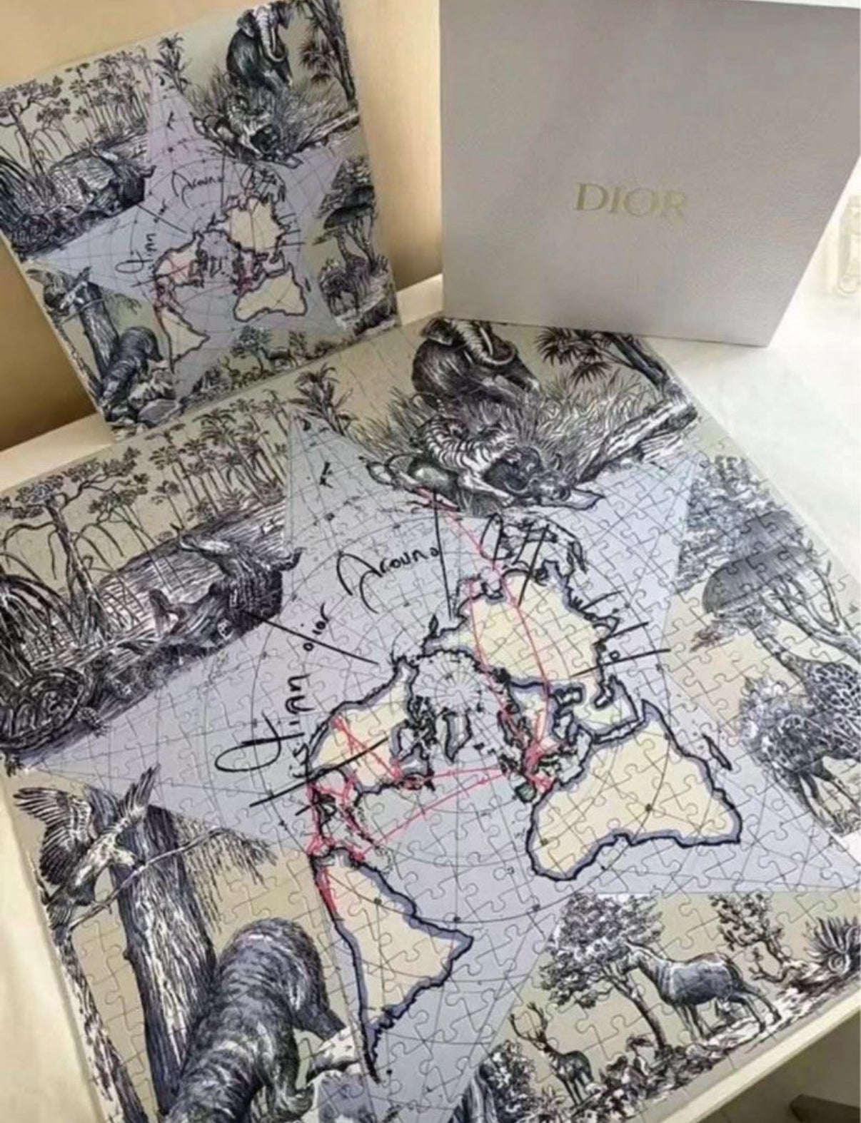 Dior Around the World Exclusive 500 Piece Puzzle VIP Gift Collector's Item 2024