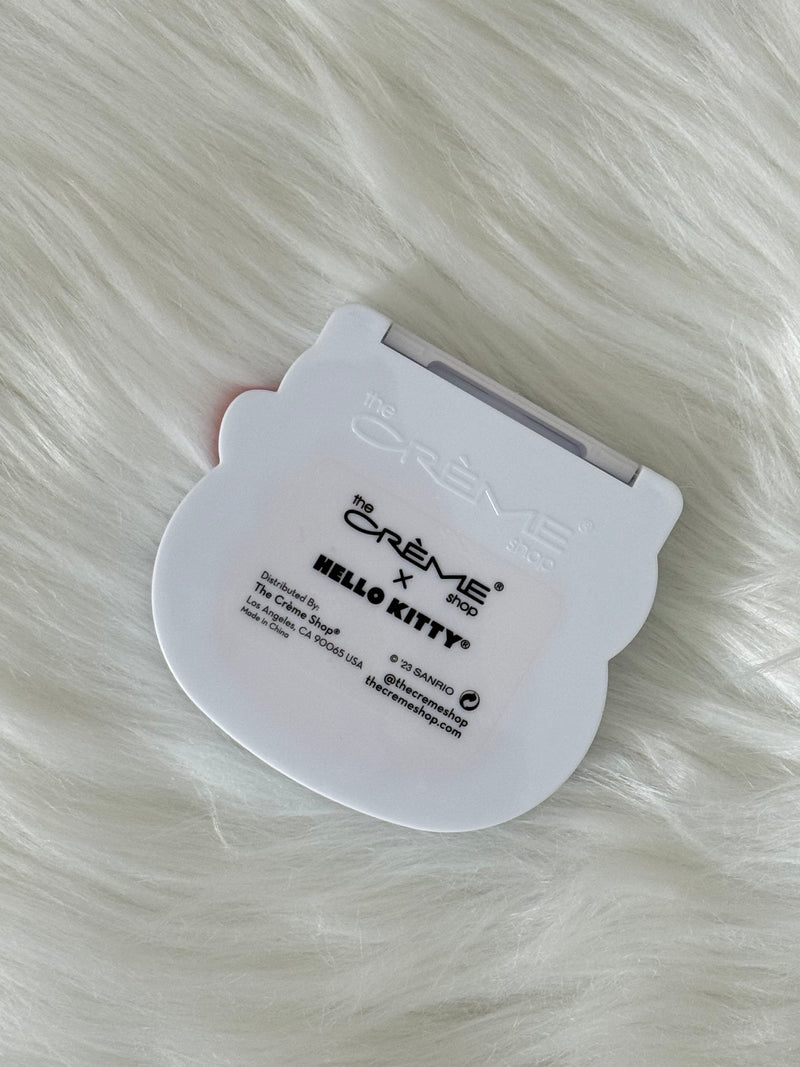 Creme X Hello Kitty Mattifying Blotting Paper and Reusable Mirror Compact