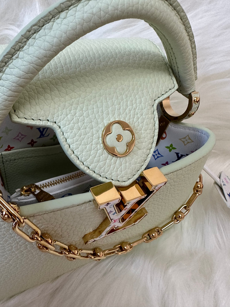 Brand New Limited Louis Vuitton x TM Capucines Mini Bag