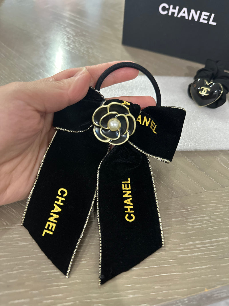 Chanel Beauty DIY Pair of Hair Strap Hair Accessories Box Set