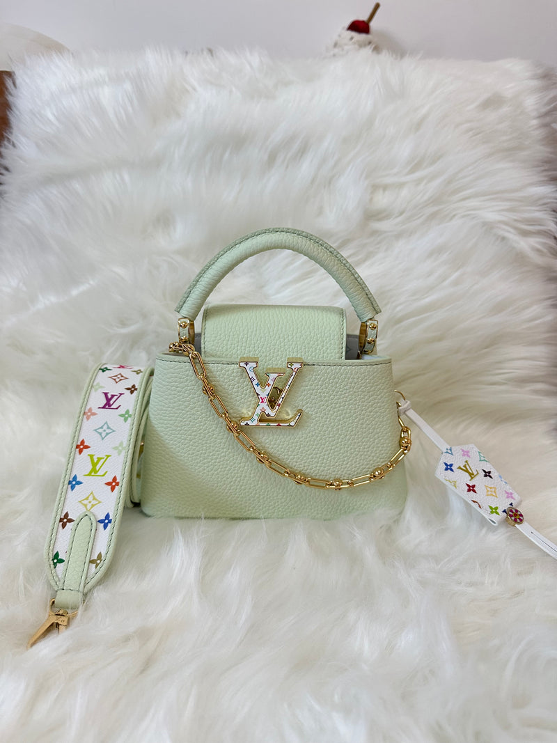 Brand New Limited Louis Vuitton x TM Capucines Mini Bag