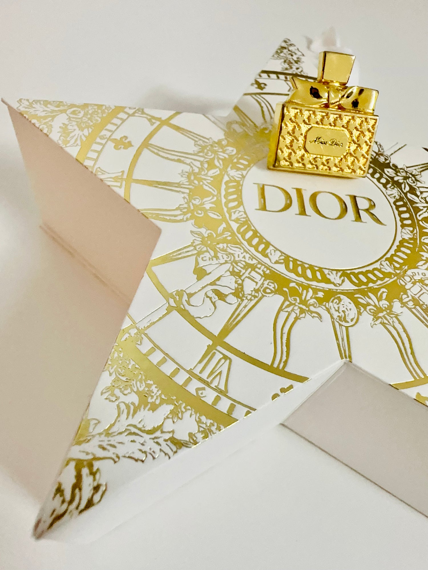 Preloved Vintage Miss Dior Perfume Bottle Brooch & Pin