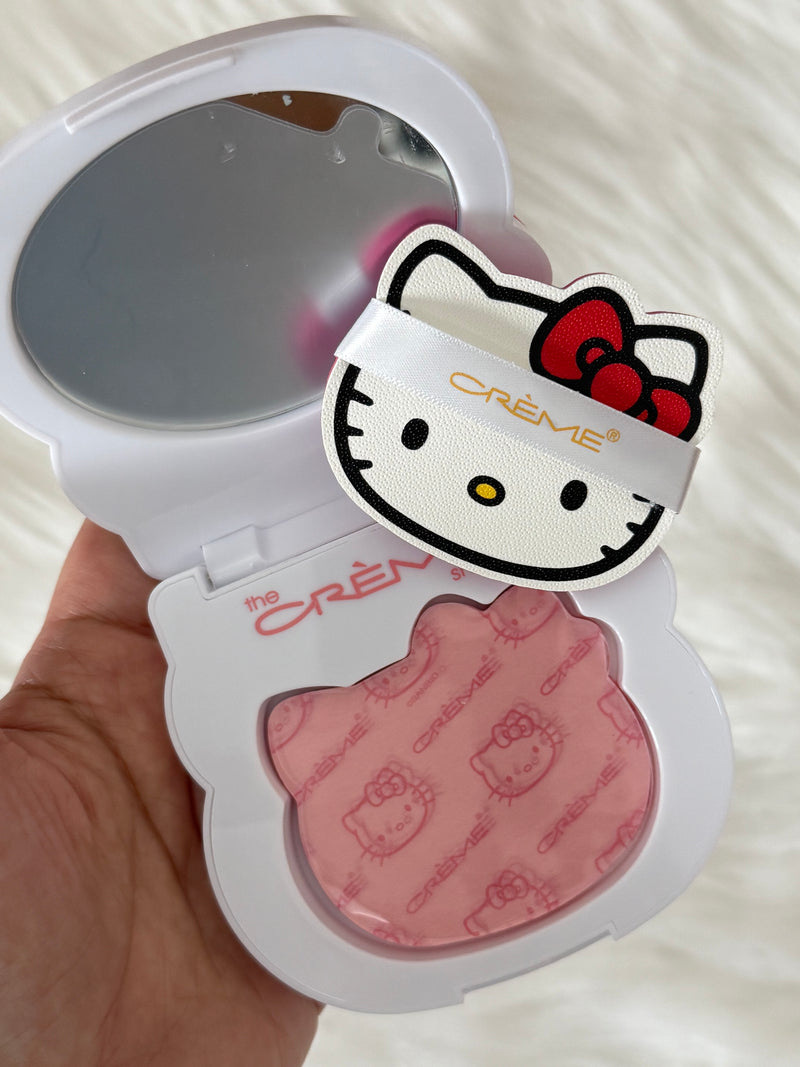 Creme X Hello Kitty Mattifying Blotting Paper and Reusable Mirror Compact