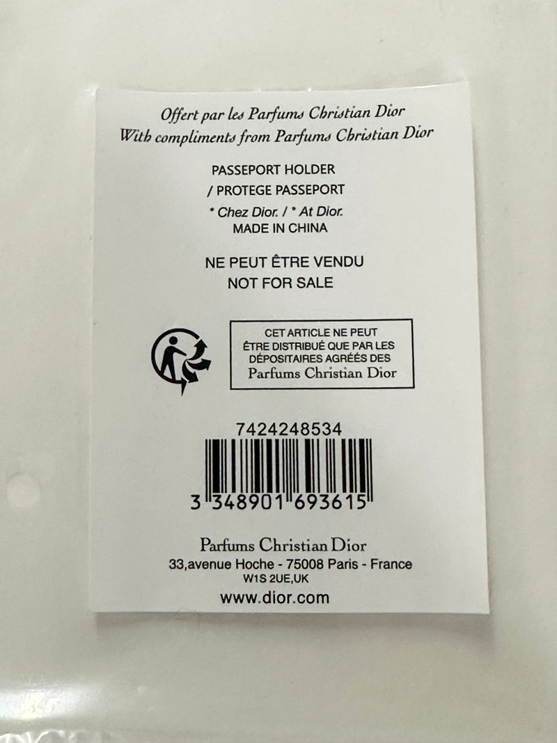 Christian Dior Beauty Passport Holder