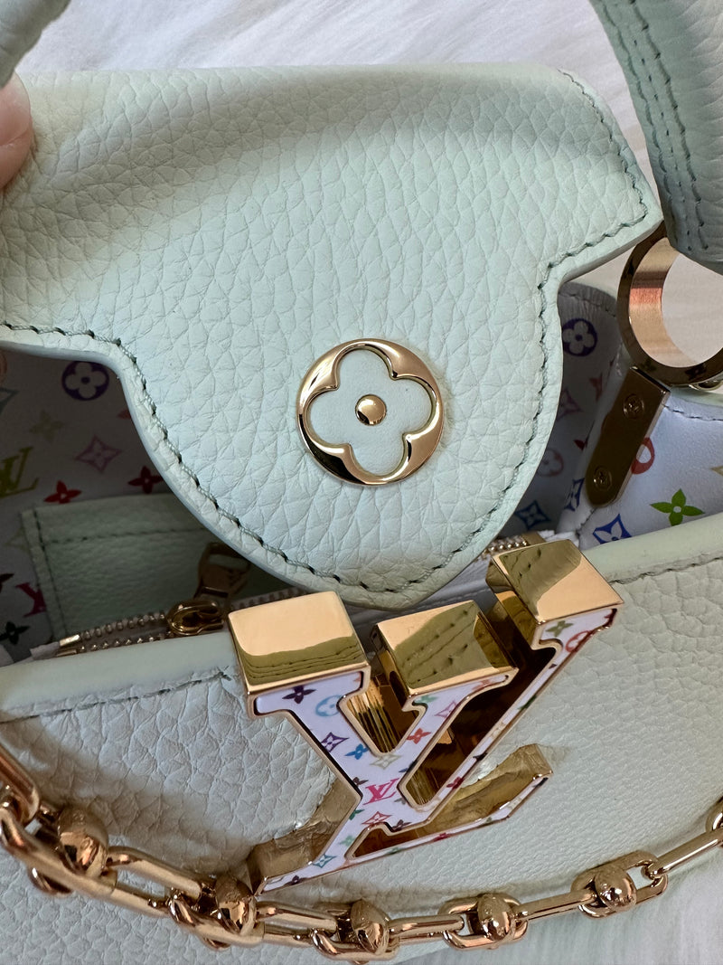 Brand New Limited Louis Vuitton x TM Capucines Mini Bag