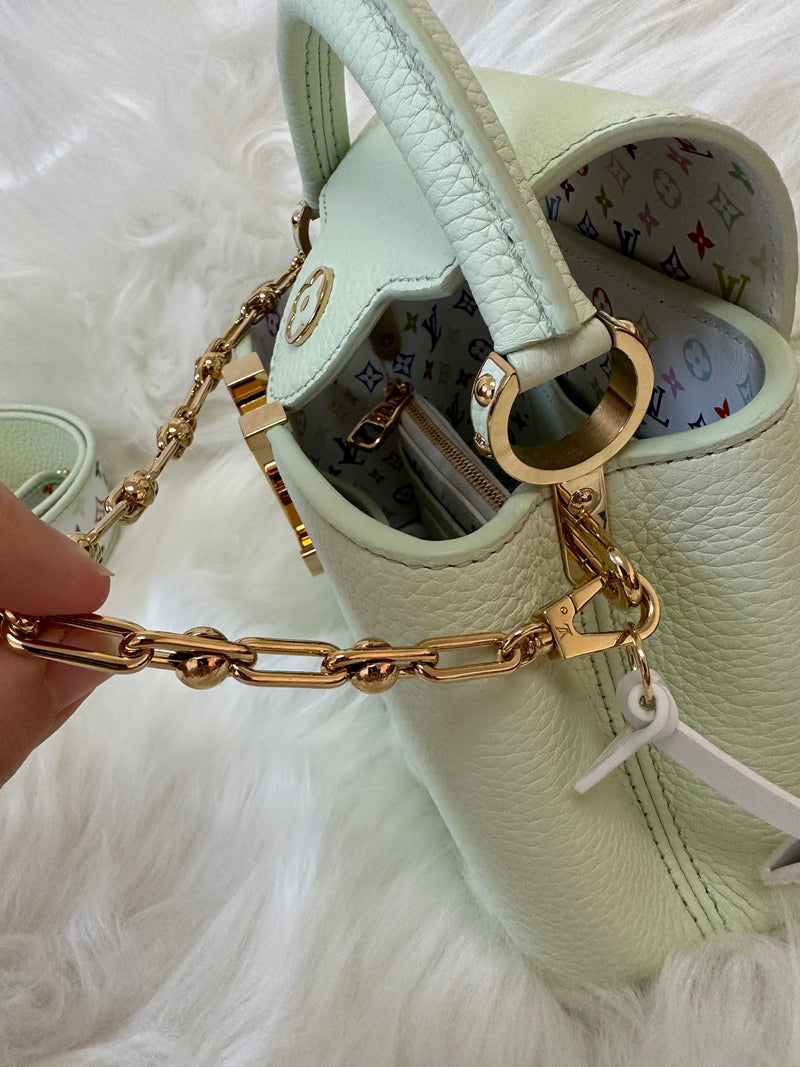 Brand New Limited Louis Vuitton x TM Capucines Mini Bag