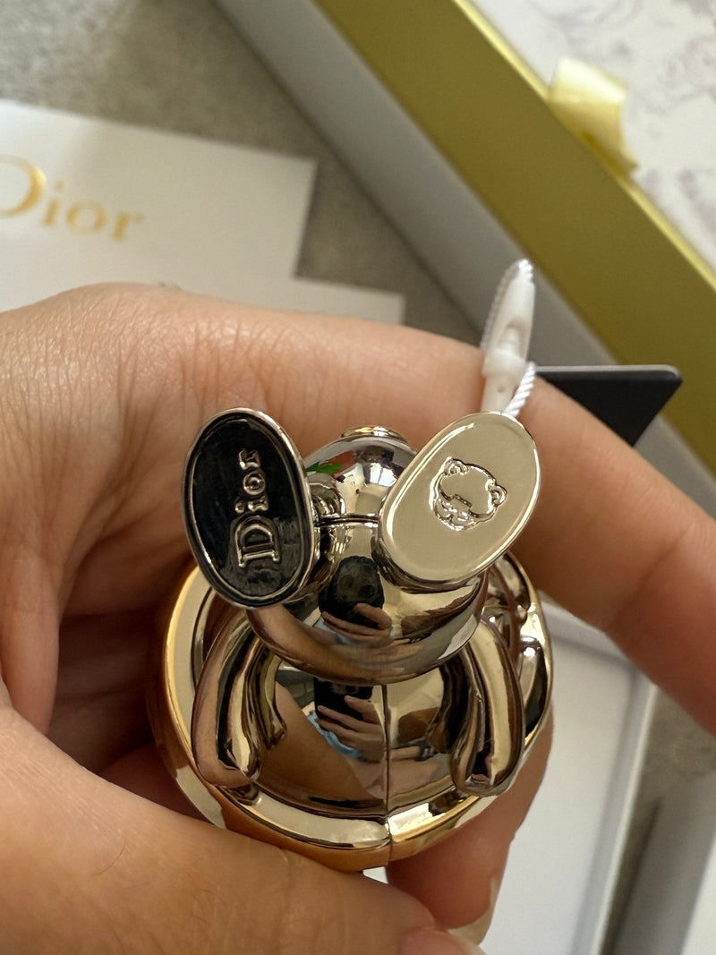 Dior Mooncake Set Display With Inlex Bear Charm Key Chain (no food/mooncake)