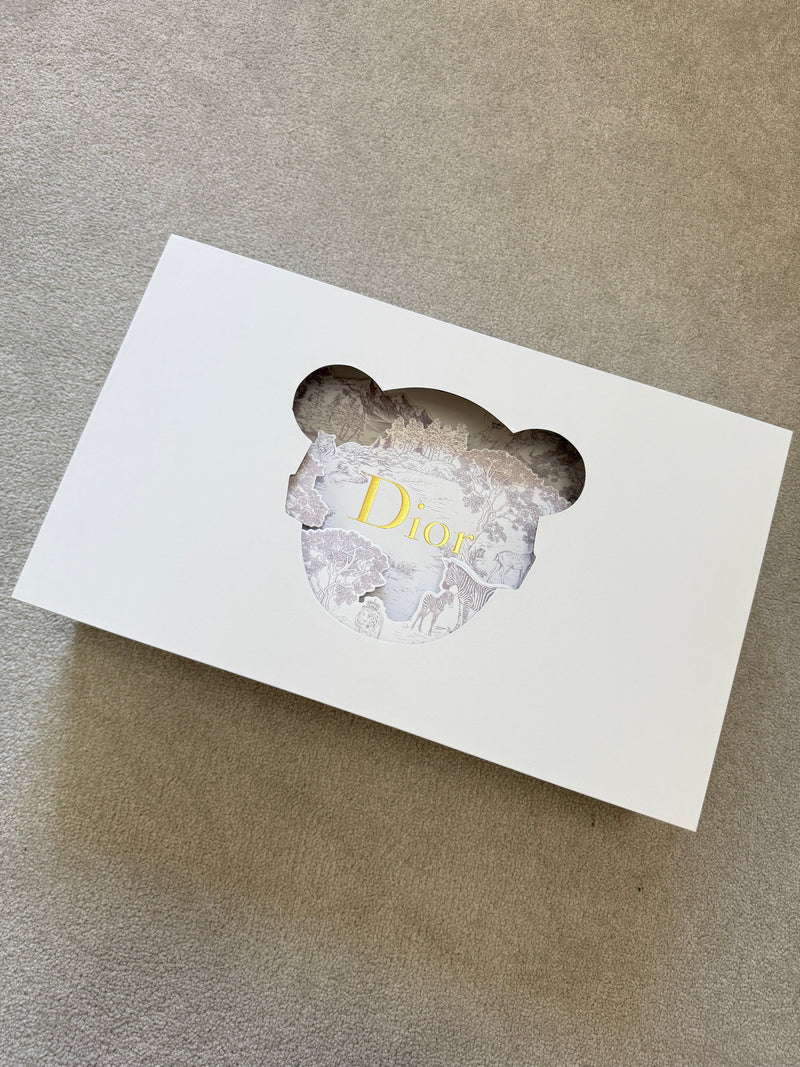 Dior Mooncake Set Display With Inlex Bear Charm Key Chain (no food/mooncake)