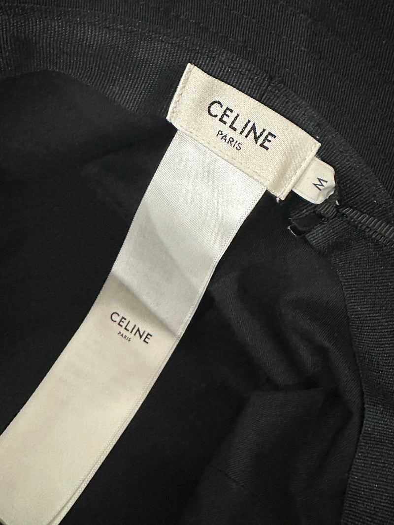 Brand New Celine Bucket Hat in Cotton - Ultra Black