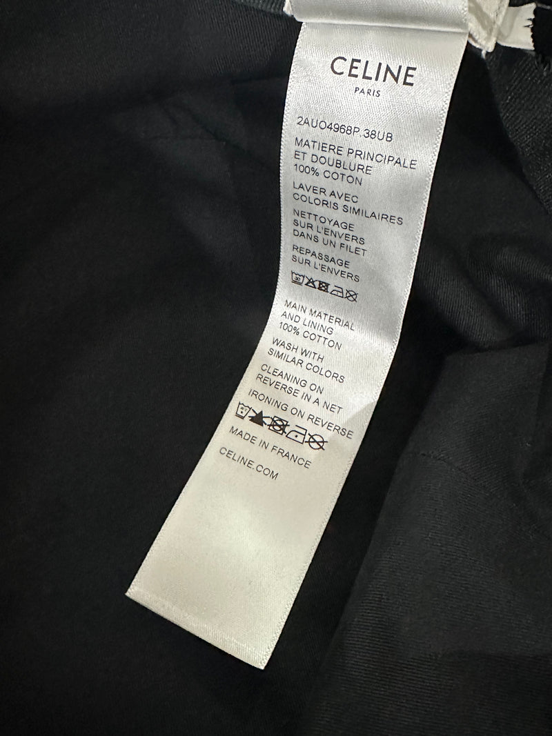 Brand New Celine Bucket Hat in Cotton - Ultra Black
