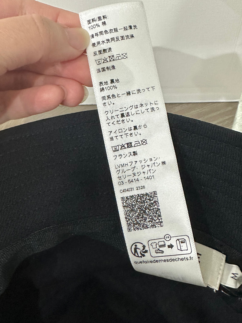 Brand New Celine Bucket Hat in Cotton - Ultra Black