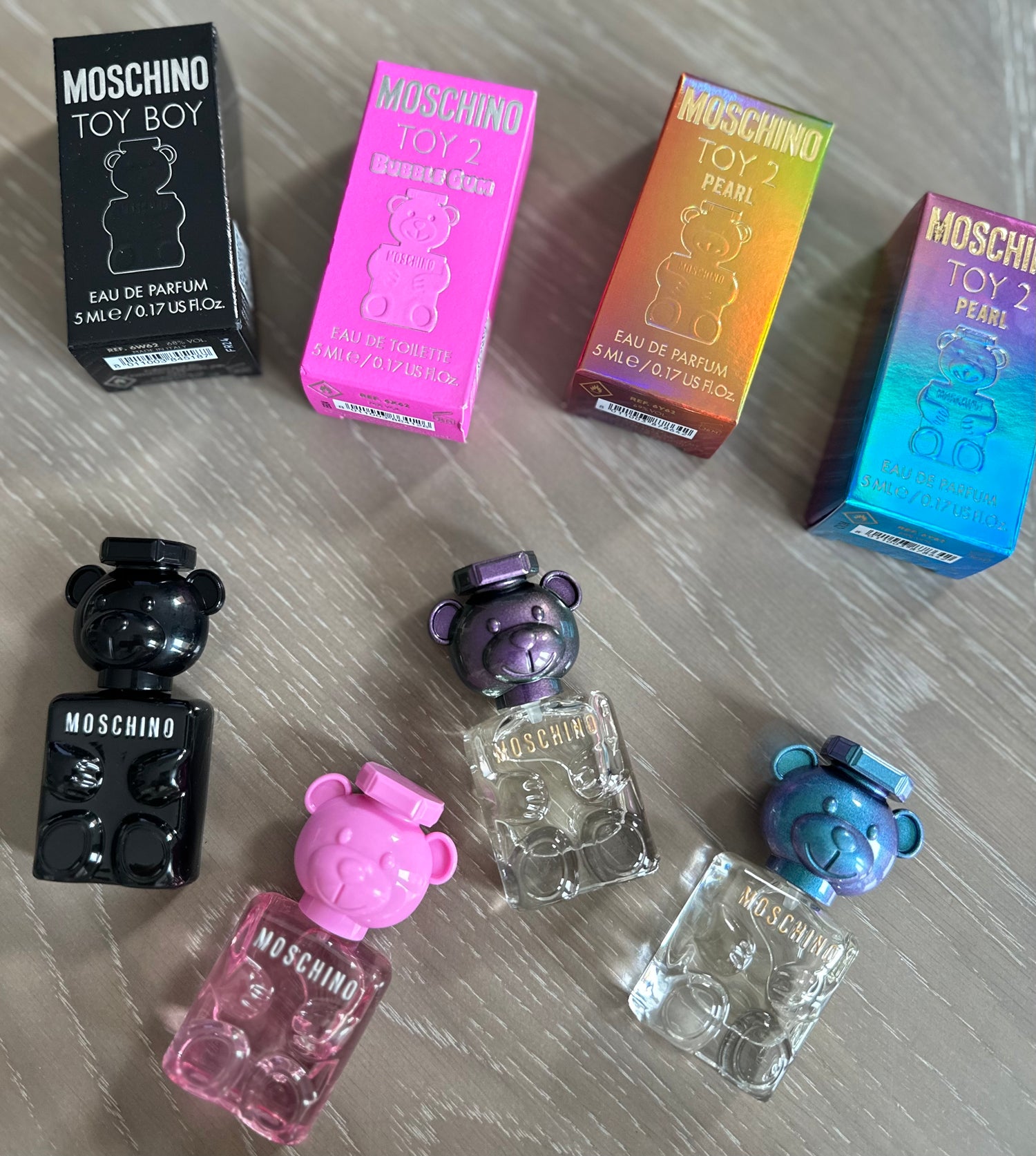 Moschino Perfume Set 5ml x 4