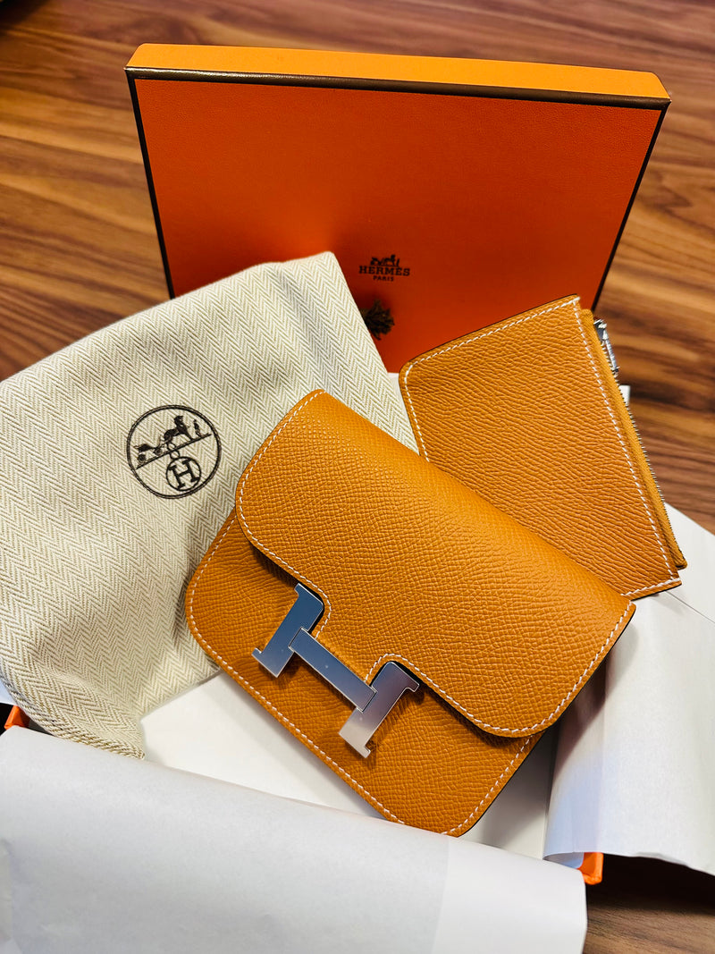 Preloved Hermes Constance Slim Wallet