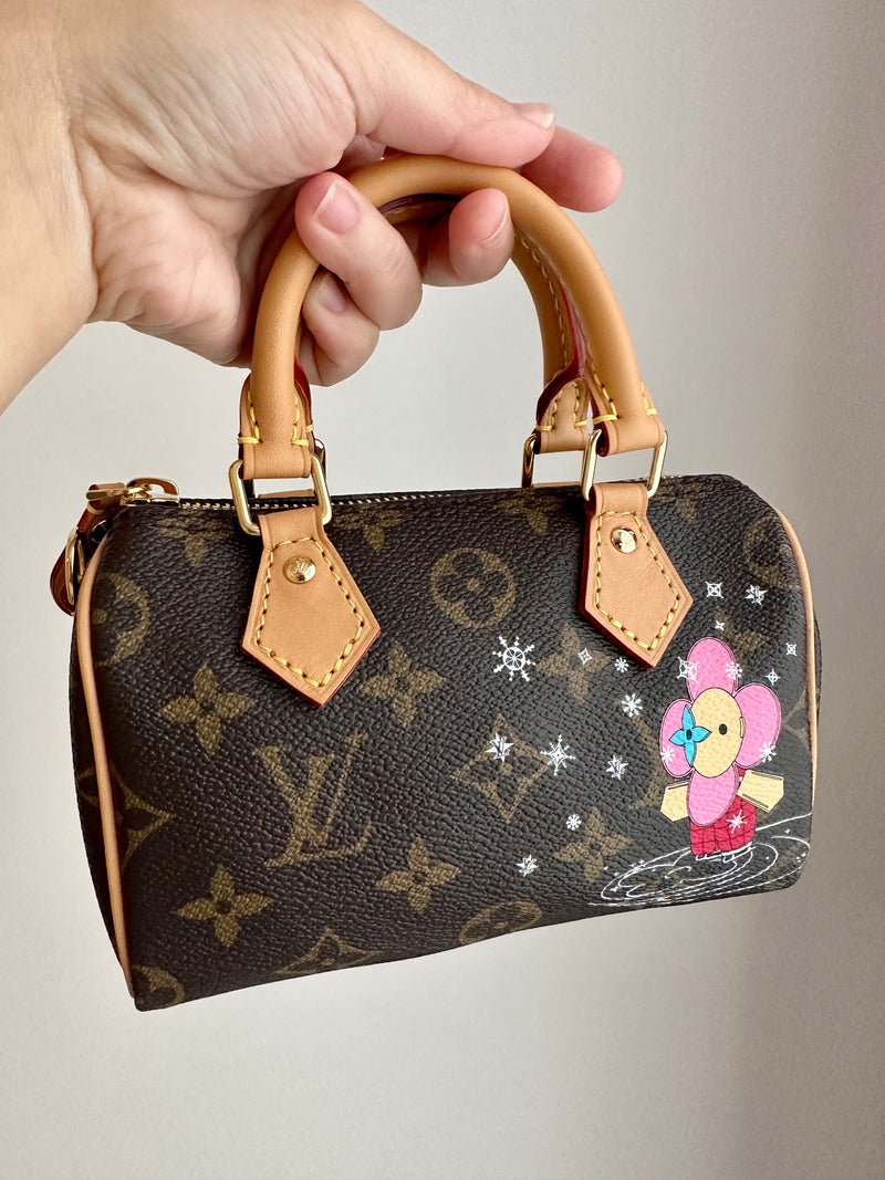 Rare Vivienne Louis Vuitton Nano Speedy