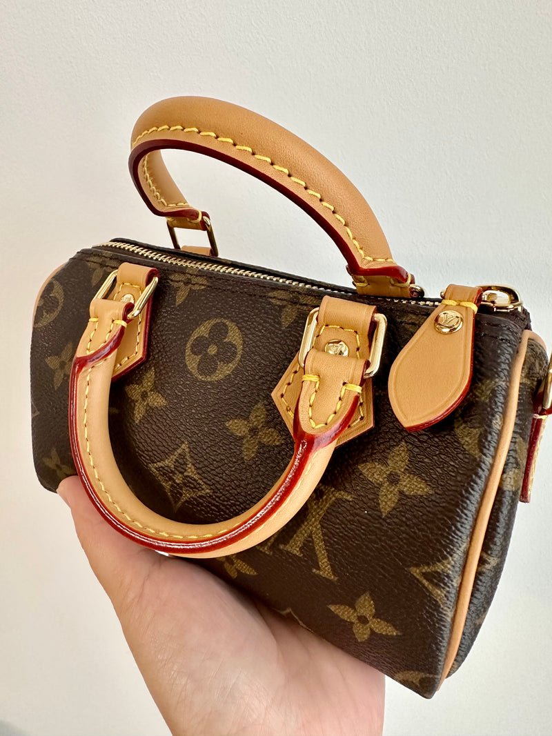 Rare Vivienne Louis Vuitton Nano Speedy