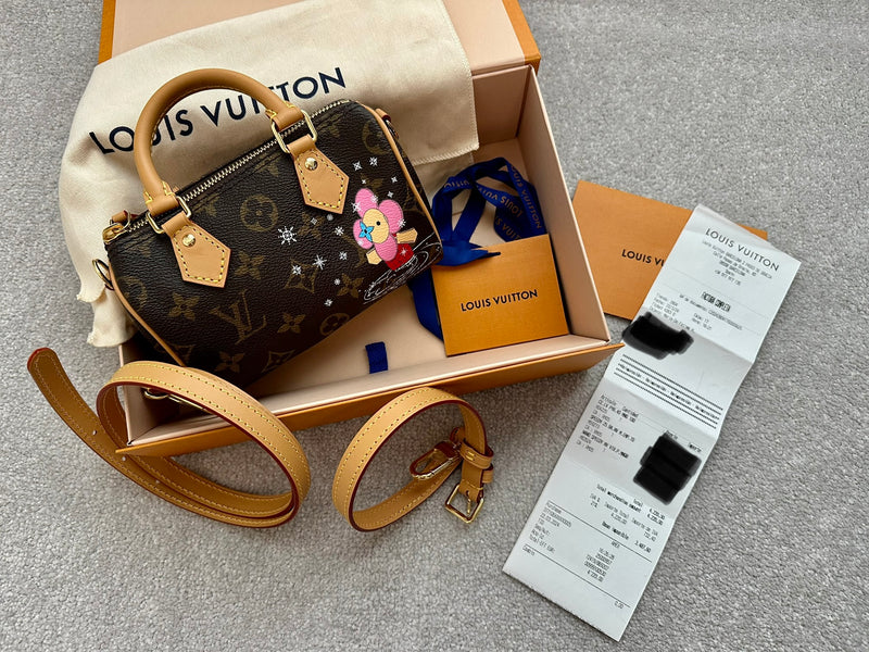 Rare Vivienne Louis Vuitton Nano Speedy