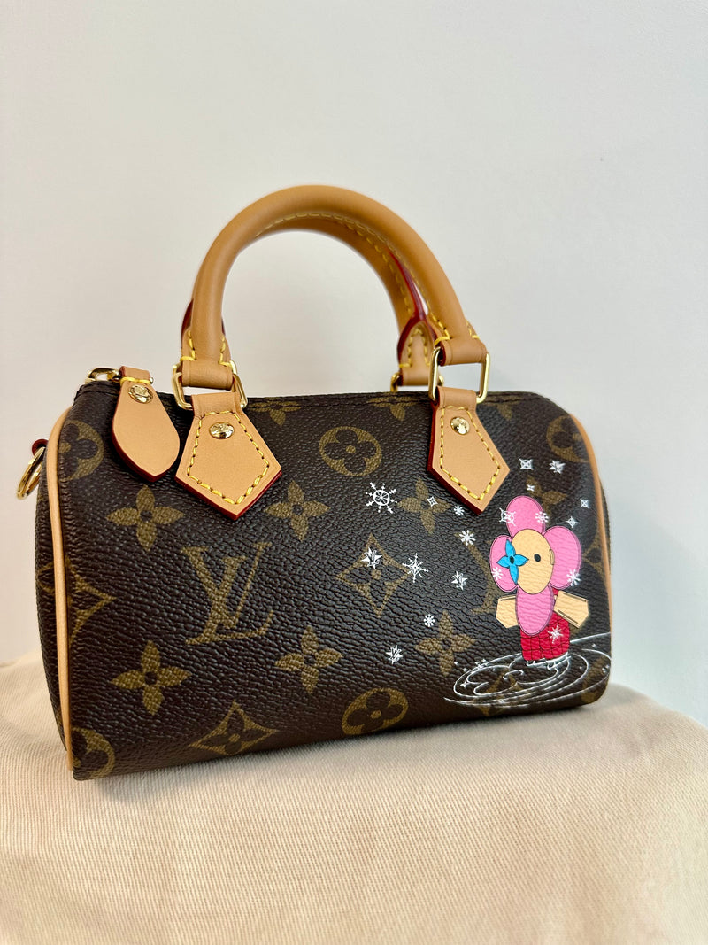 Rare Vivienne Louis Vuitton Nano Speedy