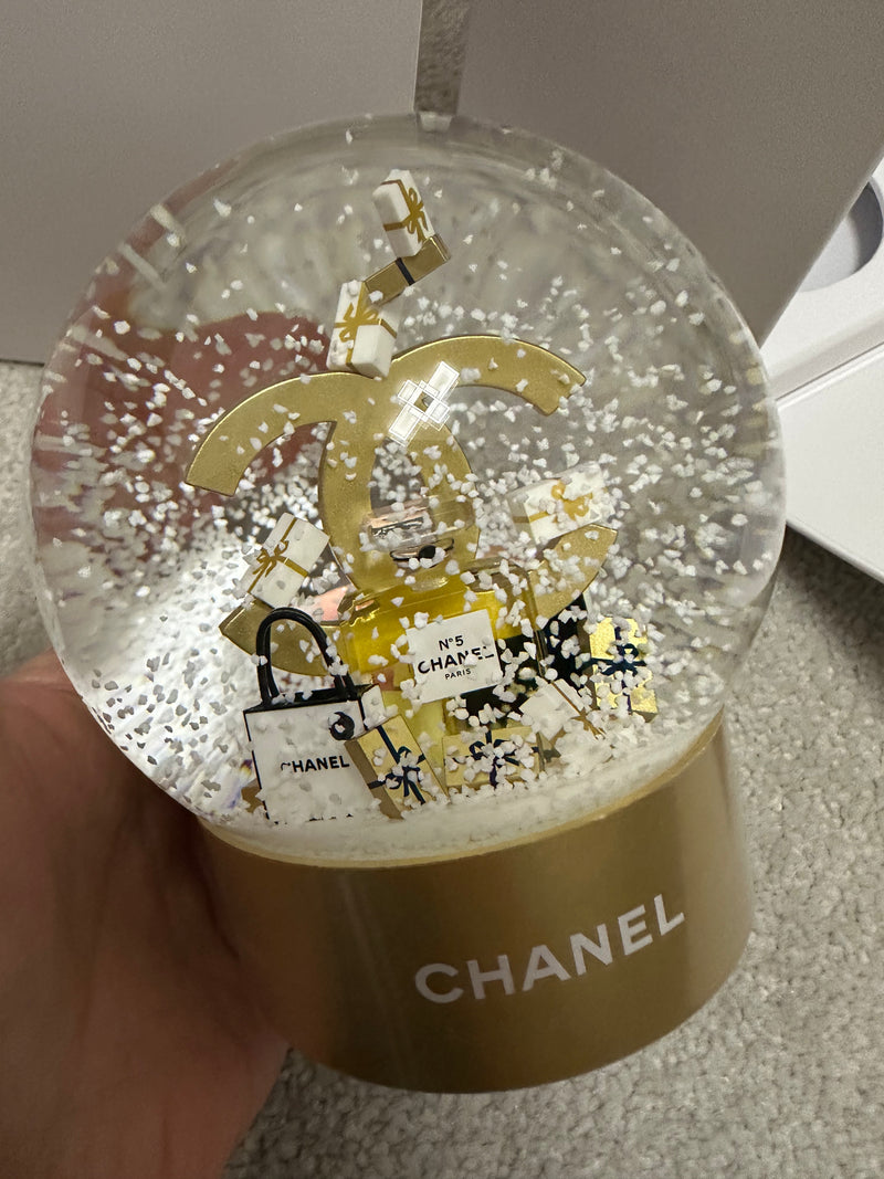 Chanel Snow Globe Christmas Collectable