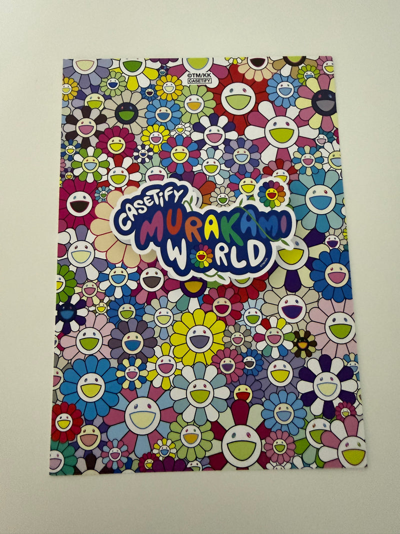 Casetify Takashi Murakami TM/KK Flowers Bloom File, Game Card & Collector Card
