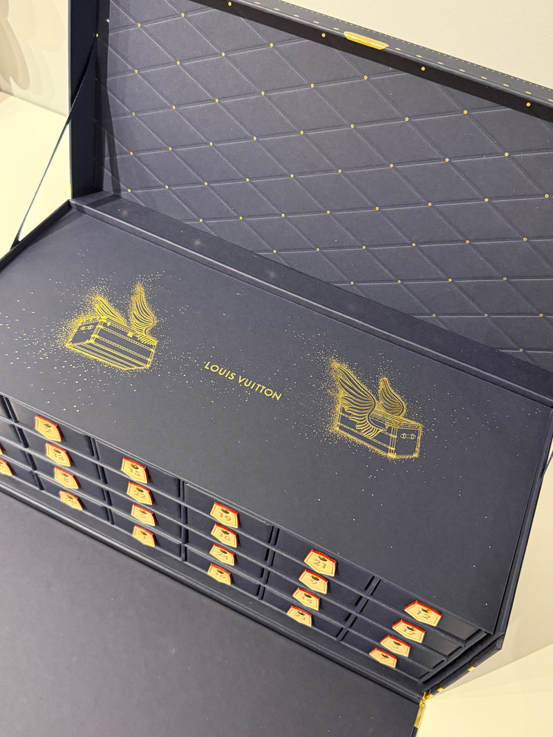 Louis Vuitton Limited Edition "Le Voyage des Lumières" 24-Piece Advent Calendar Trunk