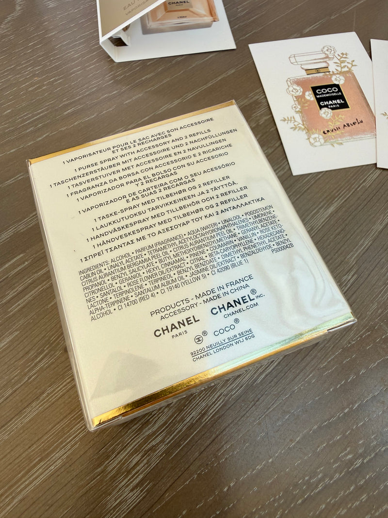 Chanel Coco Mademoiselle Eau De Parfum Purse Spray Limited Edition