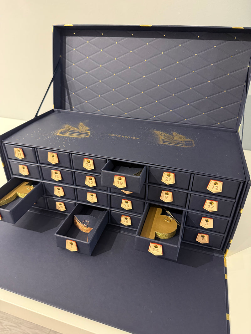 Louis Vuitton Limited Edition "Le Voyage des Lumières" 24-Piece Advent Calendar Trunk