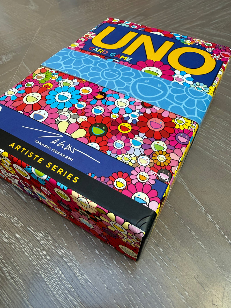 Takashi Murakami Gift Set UNO Card Game 3 Daisy Marc Jacobs Sample With Bag