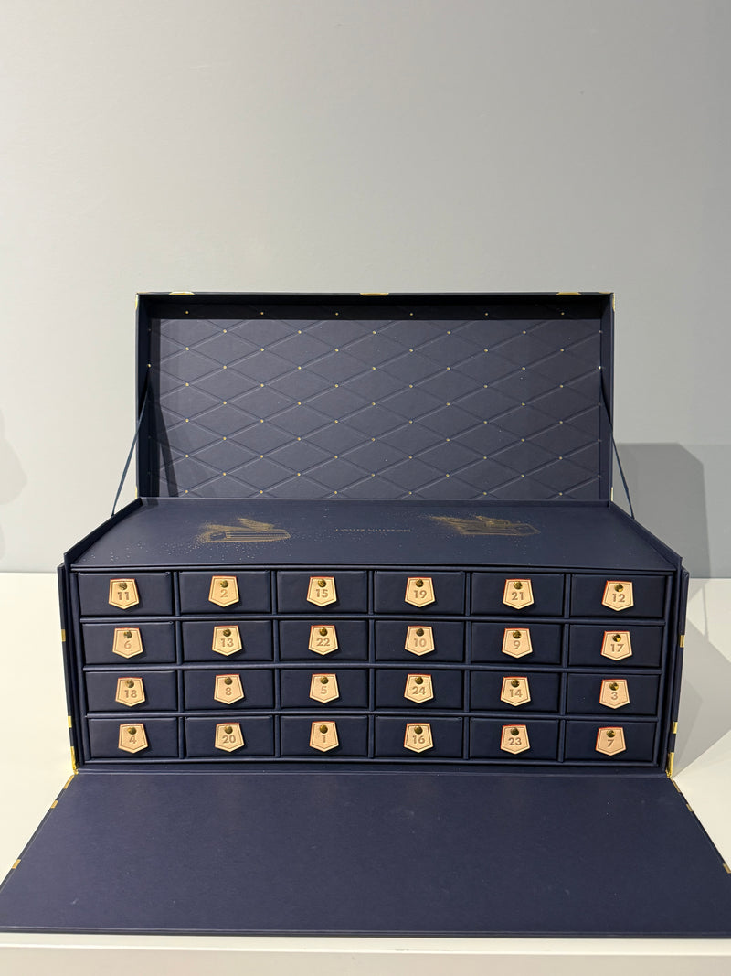 Louis Vuitton Limited Edition "Le Voyage des Lumières" 24-Piece Advent Calendar Trunk