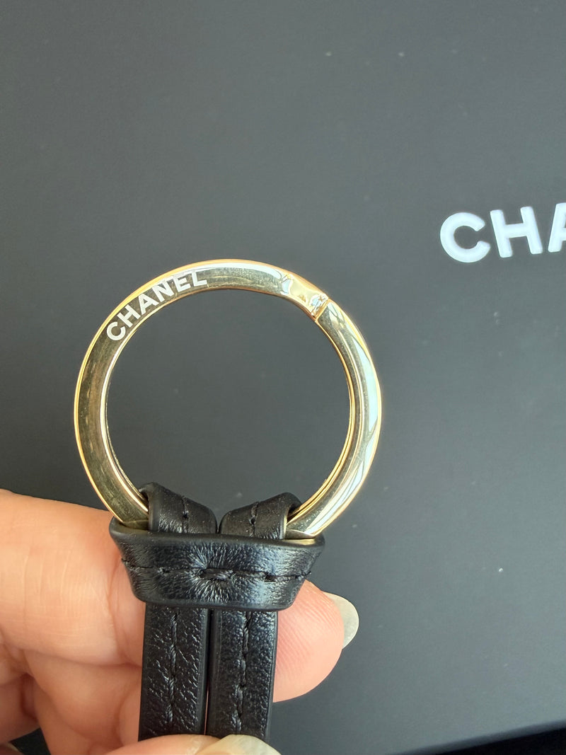 Chanel Mini Bag Charm CC Logo