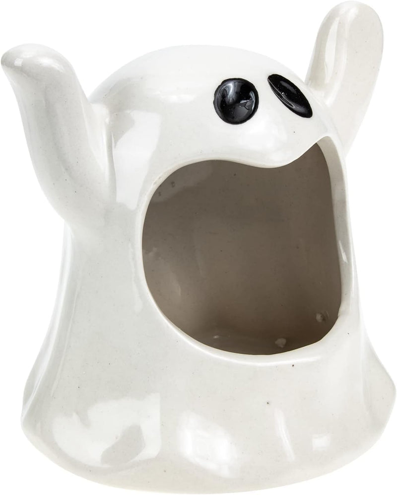 Ceramic Ghost Halloween Candle Tea Light Holder