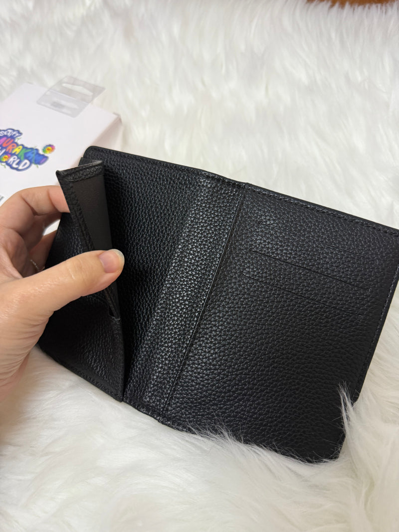 Takashi Murakami Flowers Bloom Passport Holder Black Brand New Limited