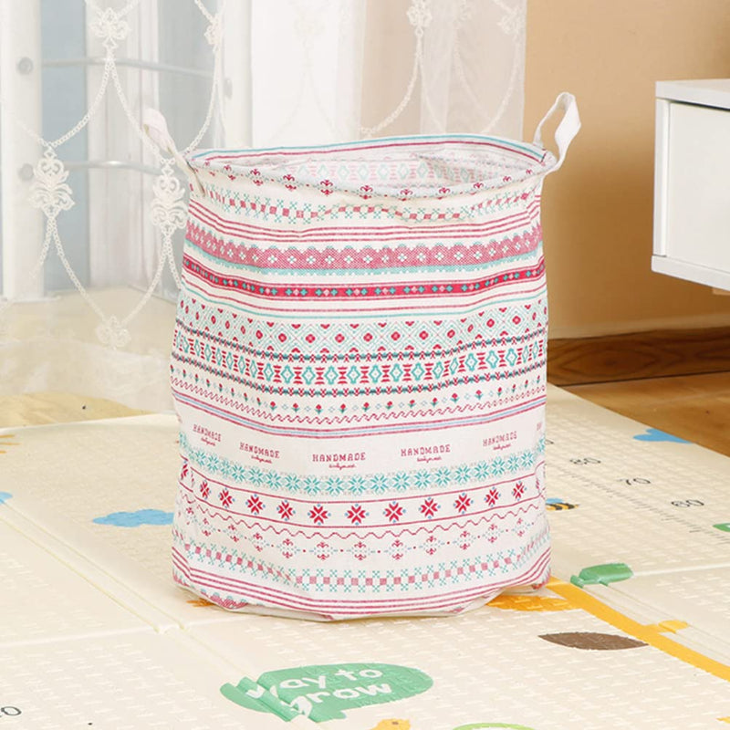 Laundry Storage Basket Foldable Bag Bucket Home Organiser