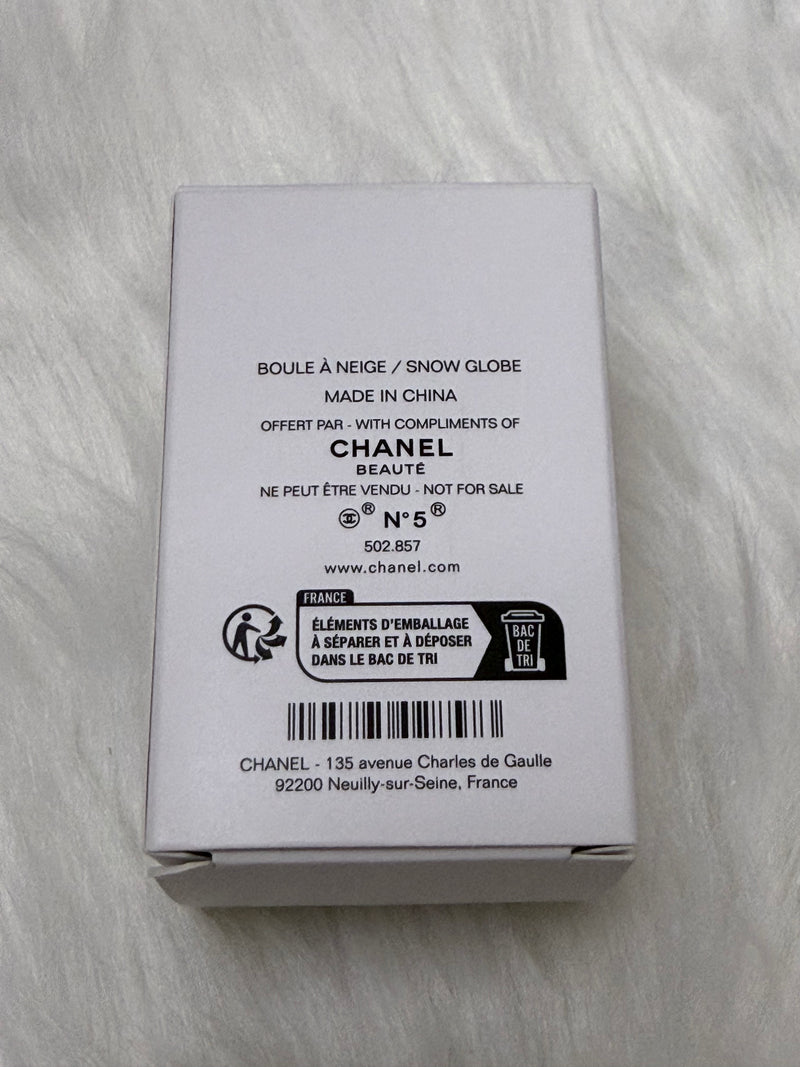 Chanel Beauty 2025 Christmas Mini Snow Globe