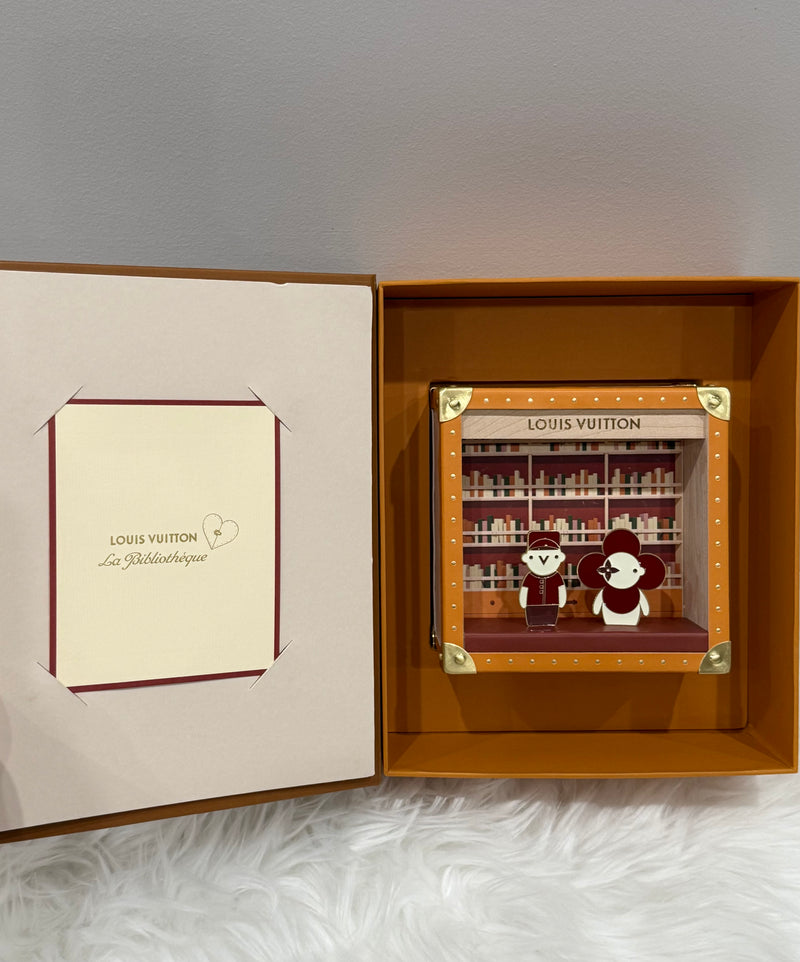 Louis Vuitton 2026 La Bibliotheque Vivienne Library Wooden Box