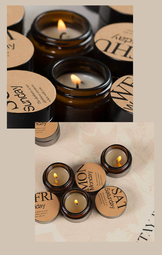 Weekly Scented Candle Gift Set