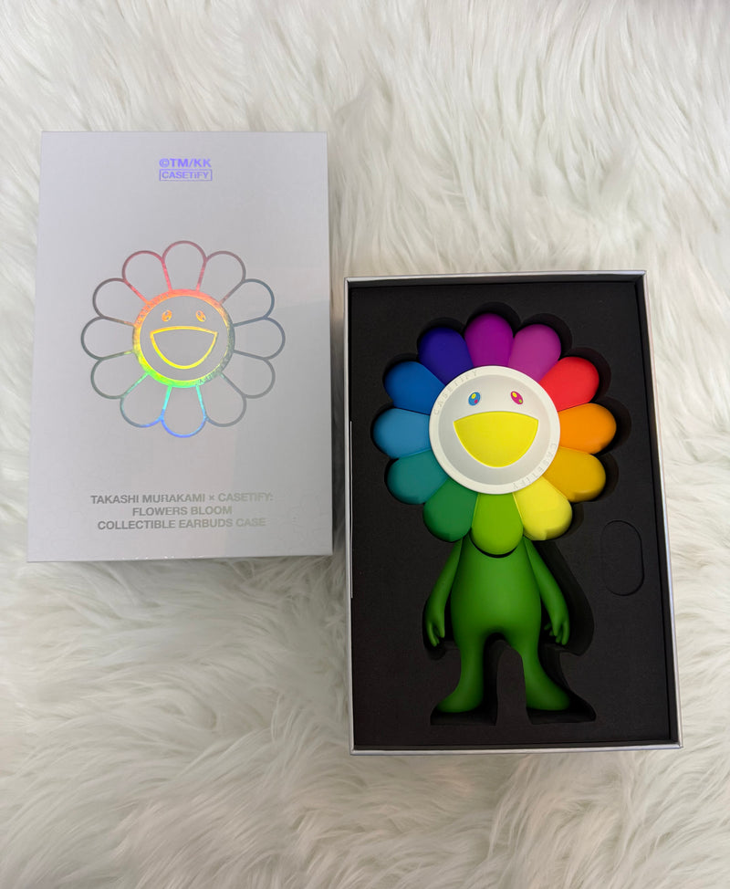 Casetify Takashi Murakami Flowers Bloom Collectible Earbuds Case TM/KK