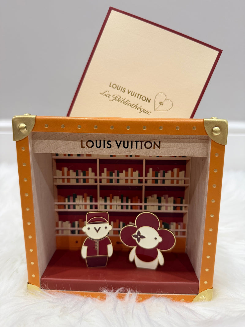 Louis Vuitton 2026 La Bibliotheque Vivienne Library Wooden Box