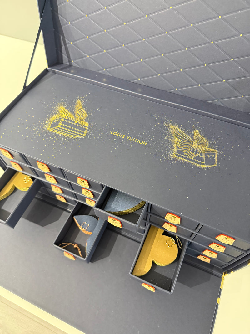 Louis Vuitton Limited Edition "Le Voyage des Lumières" 24-Piece Advent Calendar Trunk