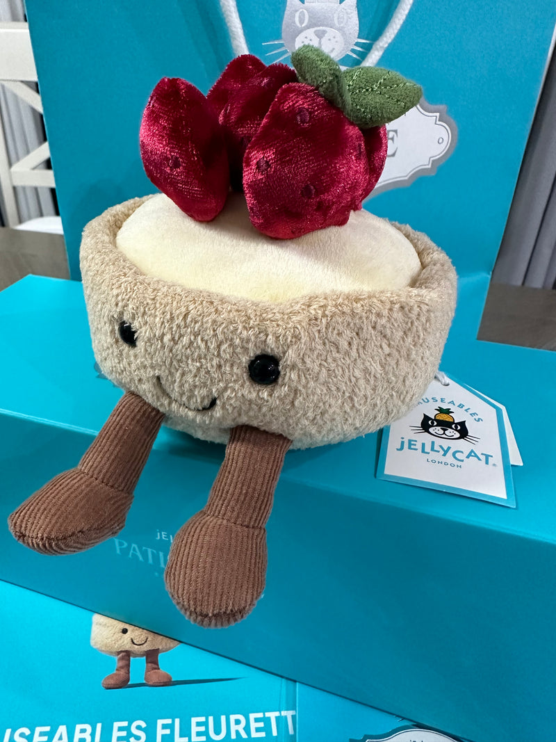 Jellycat Paris Special Strawberry Tart