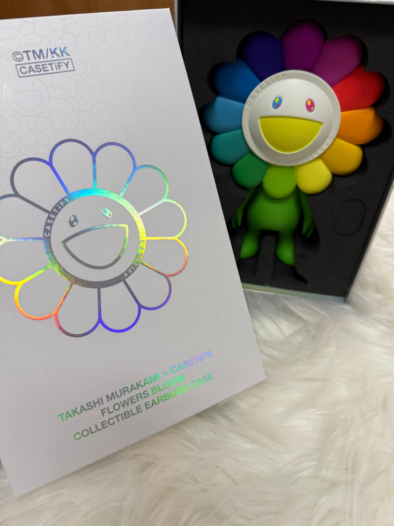 Casetify Takashi Murakami Flowers Bloom Collectible Earbuds Case TM/KK
