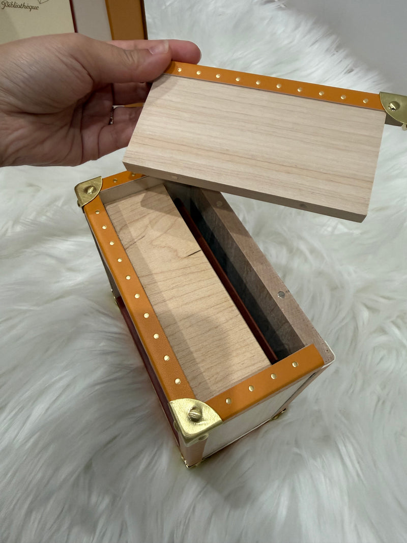 Louis Vuitton 2026 La Bibliotheque Vivienne Library Wooden Box