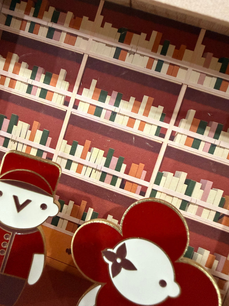 Louis Vuitton 2026 La Bibliotheque Vivienne Library Wooden Box