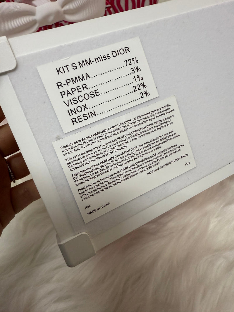 Miss Dior Display Set 3 Not for Sell items