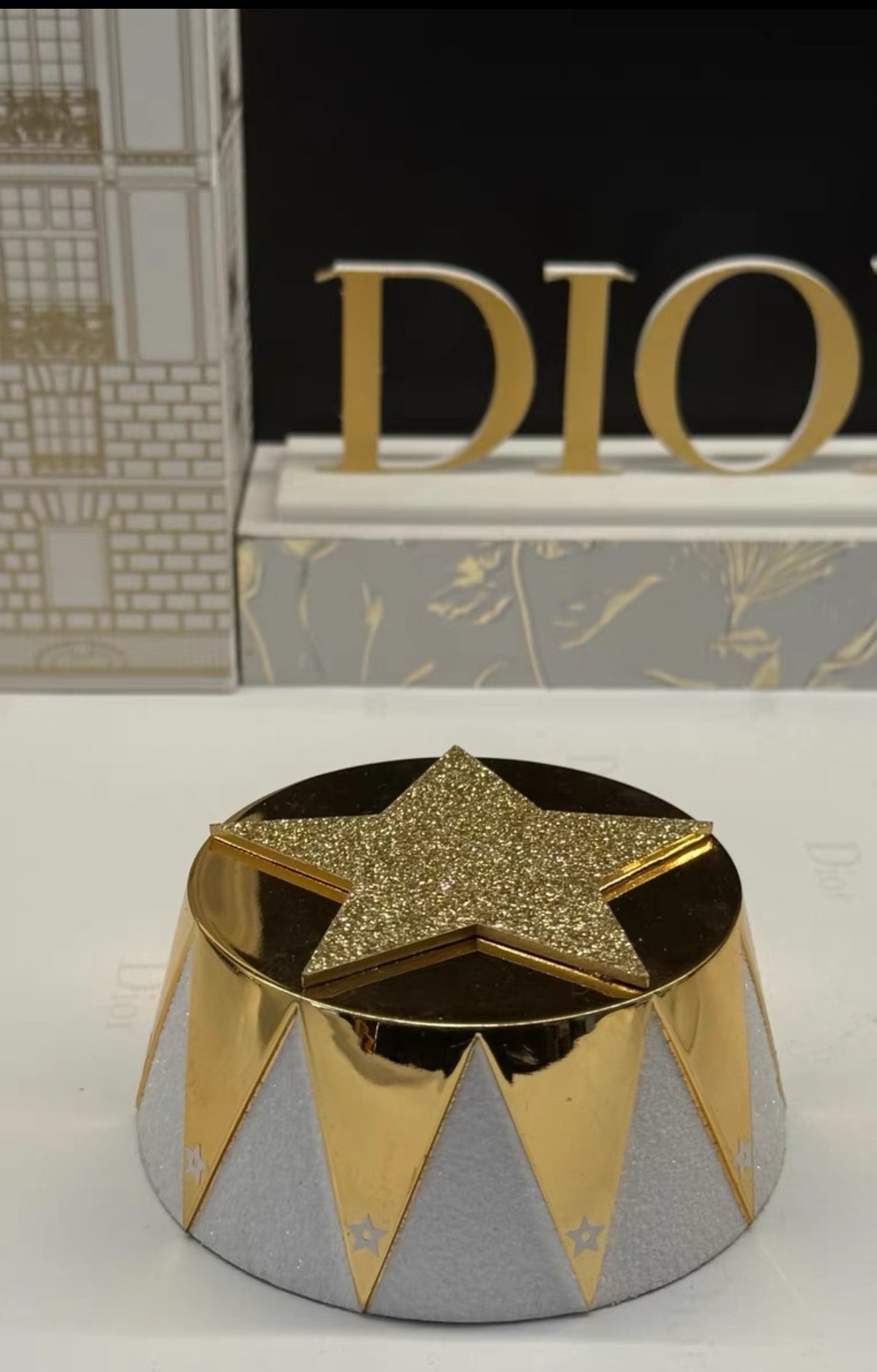 Preorder from VIP: Dior Star Base Display in Gold Color