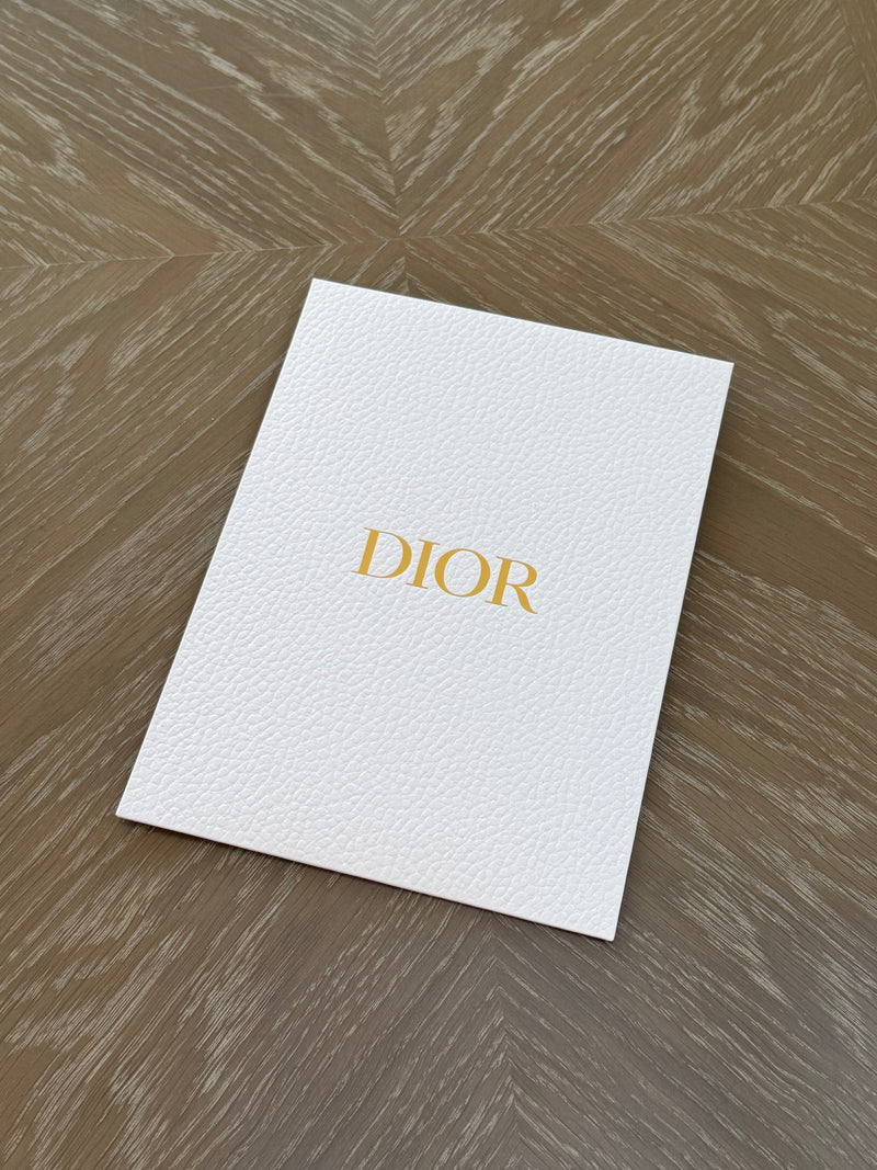 Christian Dior Luxury Gold Metal Bookmark Set