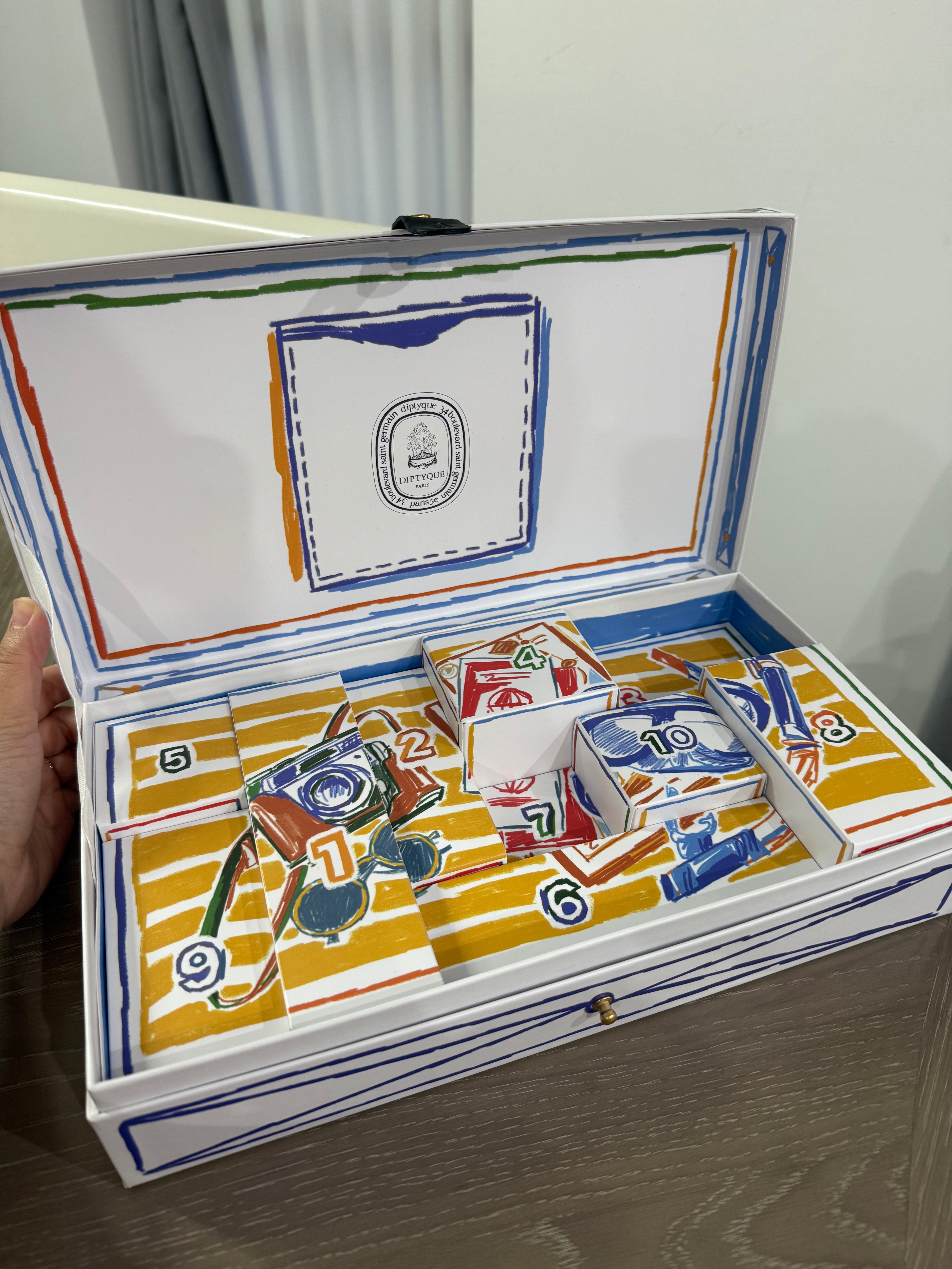 DIPTYQUE Summer Essentials Calendar with 10 Products – Rosie Tozi