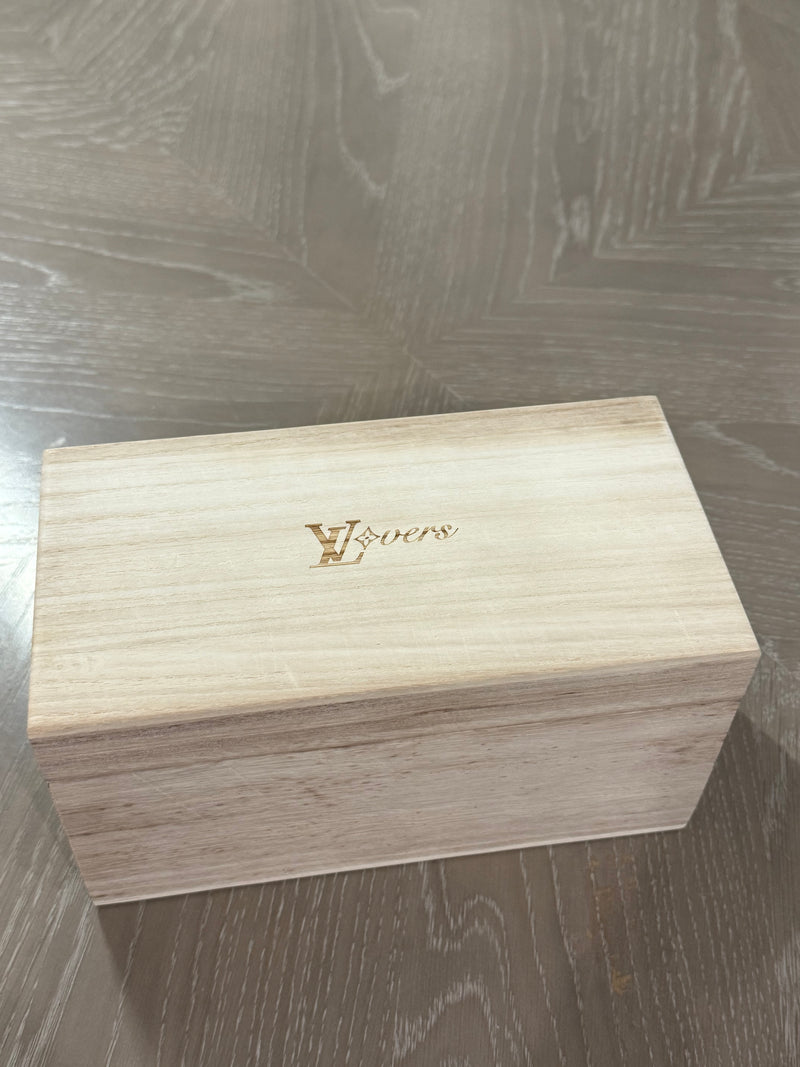 Louis Vuitton Pink Japanese Tea Cups Set of 2 With Box